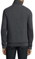 Thumbnail for your product : The Kooples Ribbed Zip Up Sweater