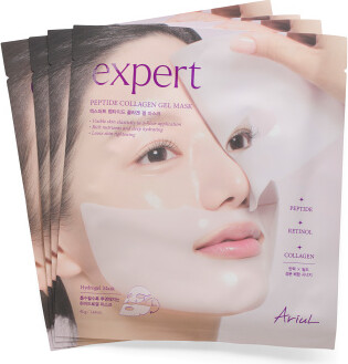 TJMAXX 4Ct Peptide Collagen Gel Face Masks