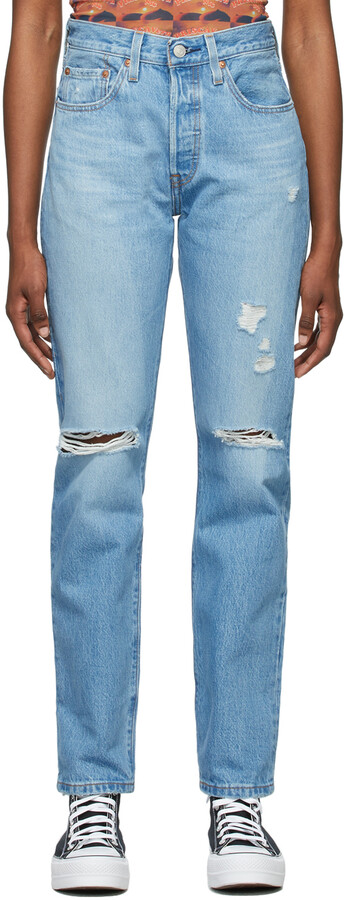Levi's Women's Distressed Jeans | ShopStyle