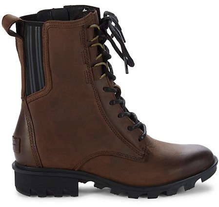 sorel phoenix waterproof nubuck combat boots