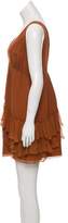 Thumbnail for your product : Elizabeth and James Tiered Silk Dress Tiered Silk Dress