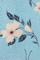 Thumbnail for your product : Rebecca Taylor Floral-print Silk-blend Satin-jacquard Camisole