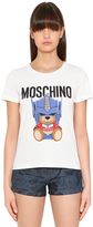 Moschino T-Shirt En Jersey Imprimé 