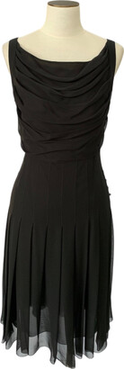Chanel Silk mid-length dress - ShopStyle