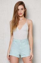 Thumbnail for your product : PacSun Wintergreen Cuffed Denim Mom Shorts