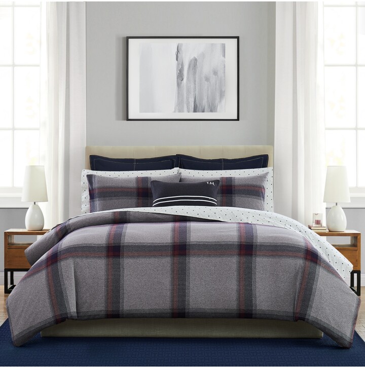Tommy Hilfiger 2 Piece Heritage Tartan Twin Mini Comforter Set Bedding -  ShopStyle