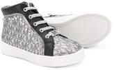 Thumbnail for your product : Michael Kors Kids Ivy Gia hi-top sneakers