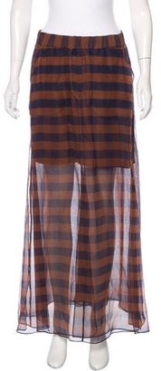 Brunello Cucinelli Silk Maxi Skirt