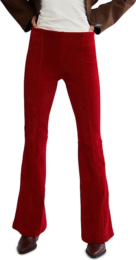 Free People Penny Pull On Velvet Pants