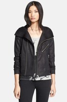 Thumbnail for your product : The Kooples SPORT Faux Leather Moto Jacket