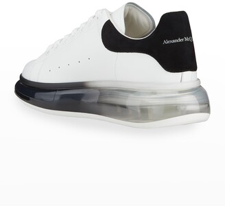 Buy Alexander McQueen White/Black Oversized Sole Sneakers at Redfynd