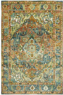 Oriental Rug of Houston Rectangle Rectangle 9'1" X 12' Wool Indoor/Outdoor Area Rug