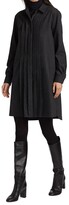 Thumbnail for your product : Max Mara Ester Pleated Wool-Blend Shirtdress