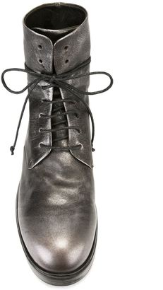Marsèll metallic lace-up boots