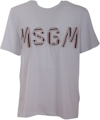 MSGM T-shirt In Cotone