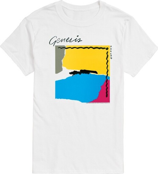 Genesis Men'sGenesisAbacabAlbumCoverShortSleeveGraphicT-Shirt-White-4X-Large