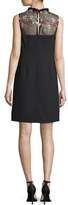 Thumbnail for your product : Karl Lagerfeld Paris Embroidered Shift Dress