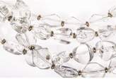 Thumbnail for your product : clear Lucite Nugget Bead Torsade Necklace