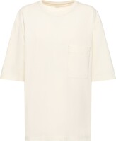 Patch pocket cotton t-shirt 