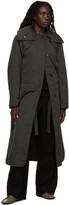 Thumbnail for your product : Lemaire Reversible Grey Military Coat