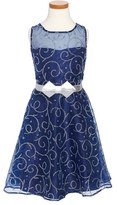 Thumbnail for your product : Un Deux Trois Sleeveless Beaded Party Dress (Big Girls)
