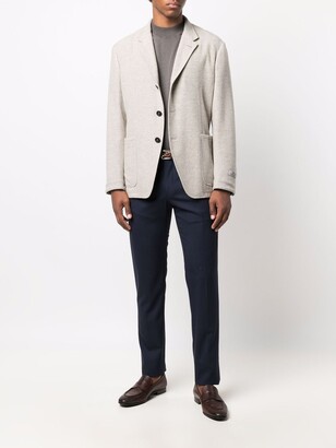 Canali Single-Breasted Tailored Blazer