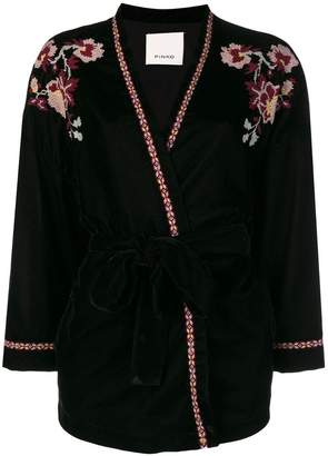 Pinko embroidered kimono jacket