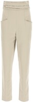 Thumbnail for your product : Isabel Marant TROUSERS WITH DRAPED WAIST 36 Beige