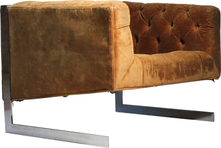 Pace Furniture Company Cantilever Lounge Chair Attributed To Milo Baughman