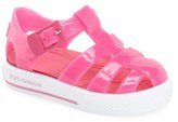 Thumbnail for your product : Dolce & Gabbana Toddler Jelly Fisherman Sandal