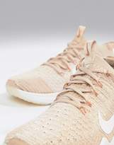 Thumbnail for your product : BEIGE Nike Training Air Zoom Fearless Flyknit Sneakers In