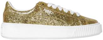Puma Select Basket Platform Glitter Sneakers
