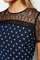 Thumbnail for your product : Jack Wills Dress - Padhams Lace & Crepe