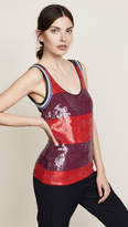Thumbnail for your product : 3.1 Phillip Lim Striped Sequin Tank