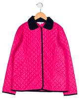 Thumbnail for your product : Brooks Brothers Girls' Quilted Collared Coat