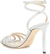 Thumbnail for your product : Jimmy Choo Mimi 100 glitter sandals