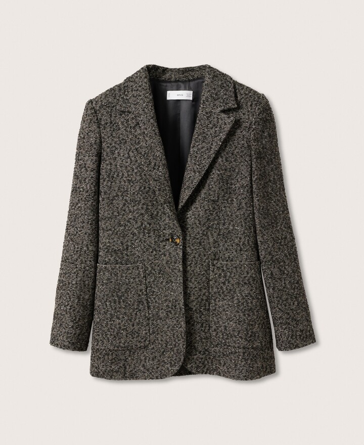 mango long blazer
