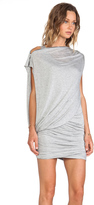 Thumbnail for your product : Yigal Azrouel Cut25 by Zipper Neckline Drapey Dress