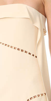 Jonathan Simkhai Studded Strapless Dress