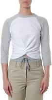 Thumbnail for your product : Alexander Wang Two Color Cotton Weaved T-shirt