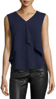 Thumbnail for your product : BCBGMAXAZRIA Sherrie Tiered V-Neck Top
