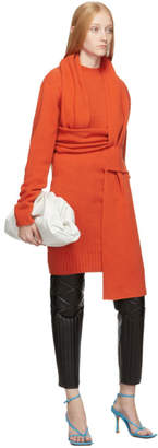 Bottega Veneta Orange Look 5 Wool Sweater Dress