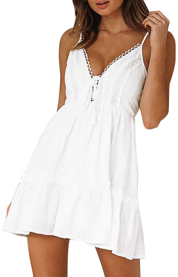 Singular Point SingularPoint Tea Length Wedding Dresses with Sleeves