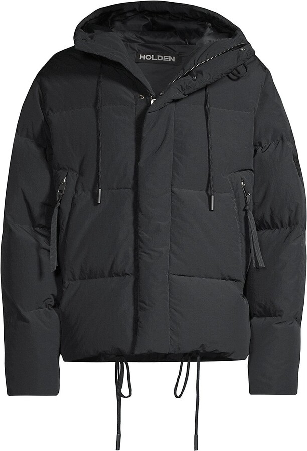 Holden Men's Fowler Hooded Down Jacket Black Size Large