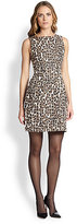 Thumbnail for your product : Kate Spade Autumn Leopard-Print Dress