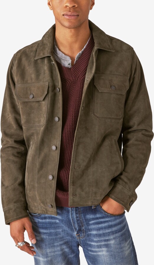Lucky Brand Men's Big and Tall MilitaryInspired Shirt Jacket ShopStyle