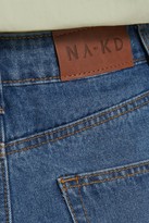 Thumbnail for your product : NA-KD A-line Buttoned Denim Skirt