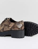 Thumbnail for your product : Monki Snake Brogue