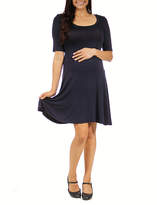 Thumbnail for your product : 24/7 Comfort Apparel A-Line Dress-Plus Maternity