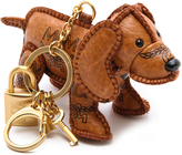 Thumbnail for your product : MCM Heritage Dog Charm Keychain